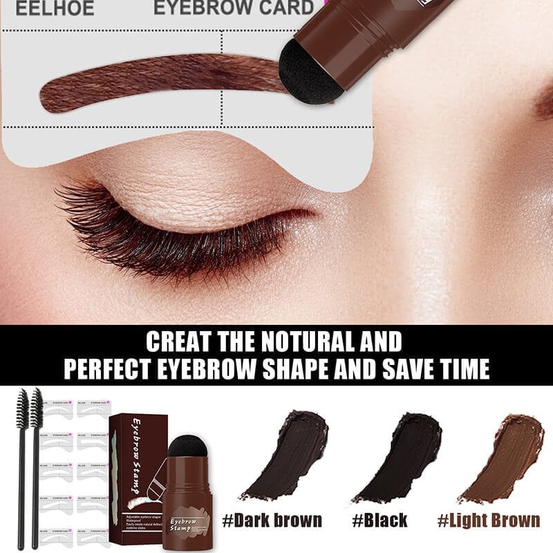 🔥🔥  Perfect Brows Stencil & Stamp Kit