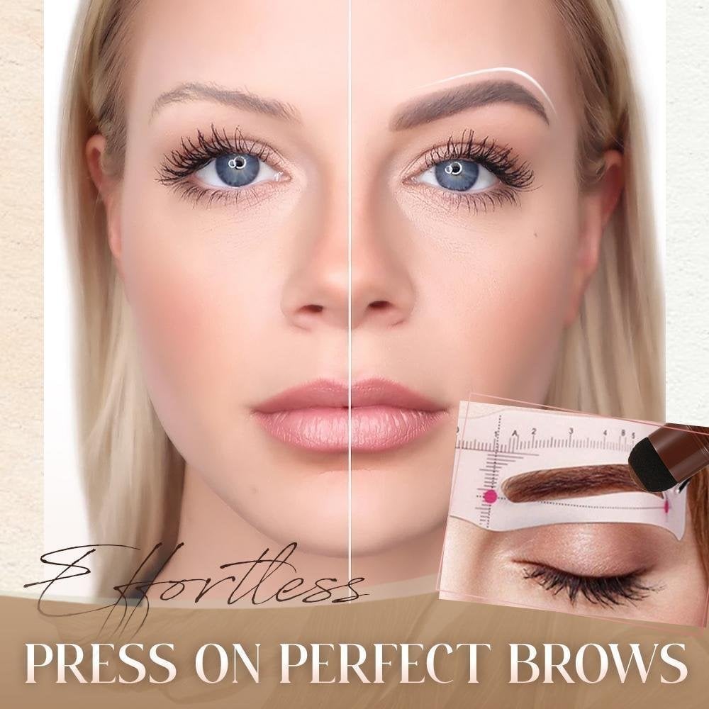 🔥🔥  Perfect Brows Stencil & Stamp Kit